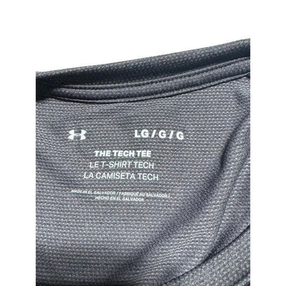 Under Armour The Tech Tee Gray Size Large - Picture 3 of 6